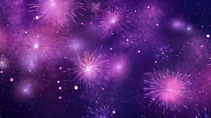 Background of fireworks in Lilac color.