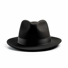 Black hat - isolated on white background -