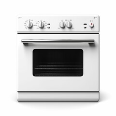 Oven, isolated on a white background .