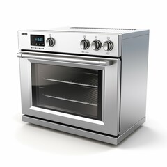 Fototapeta premium Oven, isolated on a white background .