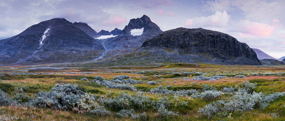 Ähpar Massiv, Sarek Nationalpark, Lappland, Schweden, Europa