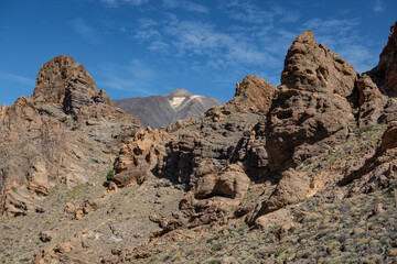 Landscape of Teide National Park , Tenerife