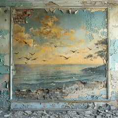 Urban decay as canvas where artists find beauty in the forgotten