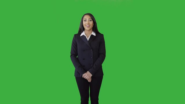 African American Businesswoman Working in Corporate Finance Job 