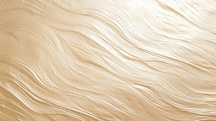 Obraz premium Beige foil decorative texture. Beige background for artwork