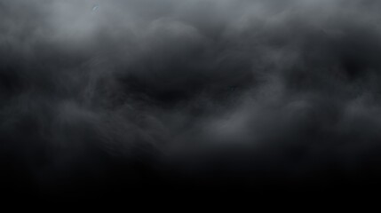 Obraz premium Black Color Fog Background.