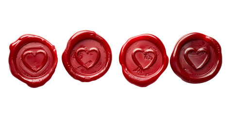 Set of wax seal stamp for envelope or card, wedding invitation, love letter, honey moon, bridal shower, bachelorette, Christmas palette, luxurious invite, solid premium colors