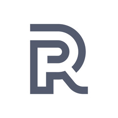 Monogram R design vector logo. Monogram initial letter mark R logo design. Monogram design vector logo. Monogram initial letter mark R logo design. Simple R monogram. Monogram R design logo