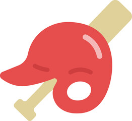 野球のアイコンのイラスト