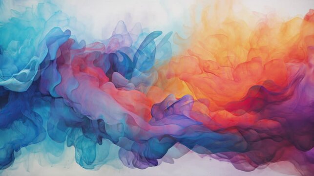 abstract motion watercolor background 