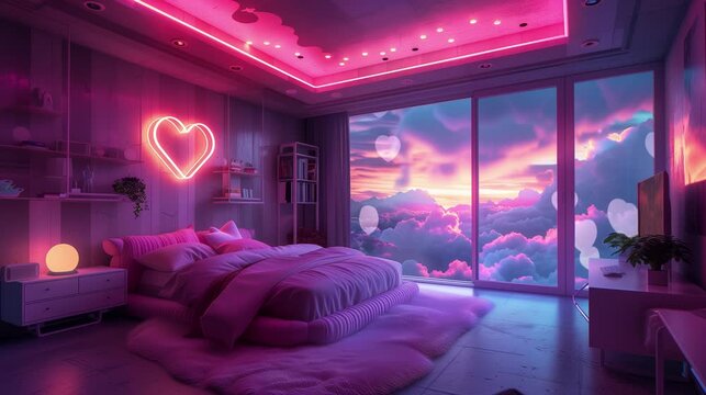 Pink Aesthetic Luxury Room HD Wallpaper by robokoboto