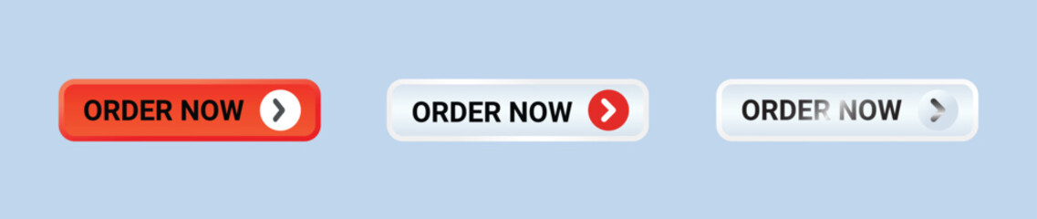  order now button for web design,online shopping web banners. Order now icon,order now promotion.Vector illustration