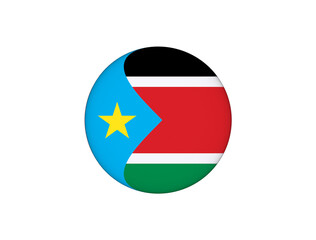 Obraz premium South Sudan Flag