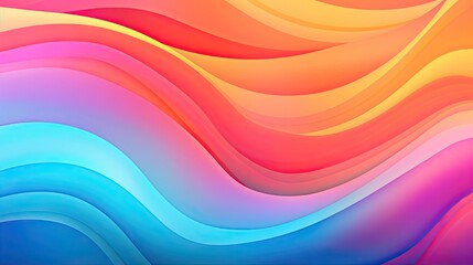 Abstract Vibrant Gradient background. Saturated Colors Smears