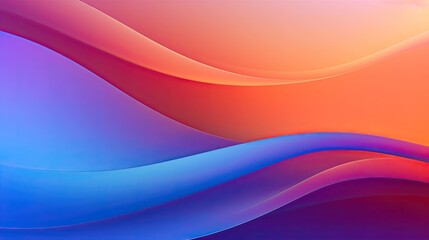 Fototapeta premium Abstract Vibrant Gradient background. Saturated Colors Smears