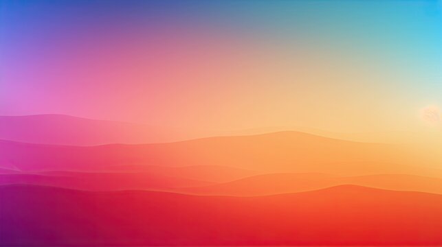 Abstract Vibrant Gradient background. Saturated Colors Smears