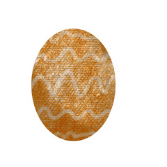 The easter egg drawing png image for holiday concept.