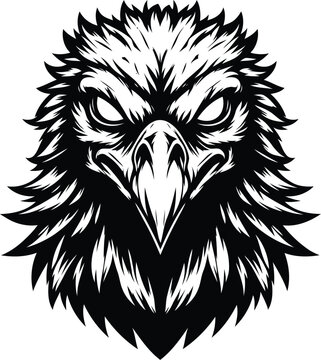 recommend clip art: vulture, bird head, animal mascot illustration,