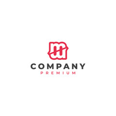 initial letter mw monogram logo