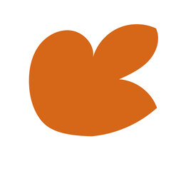 Autumn Abstract shape vector 