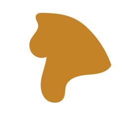 Autumn Abstract shape vector 