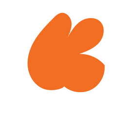 Autumn Abstract shape vector 