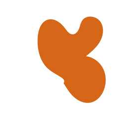 Autumn Abstract shape vector 