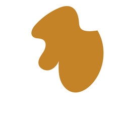 Autumn Abstract shape vector 