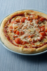 ミニトマトのピザ