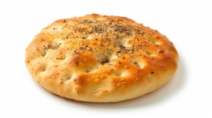 Homemade Italian Bread on White background - Hight Quality Details 