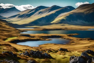 lake in the mountains