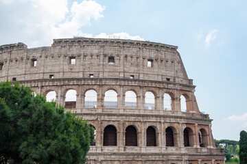 Fototapeta na wymiar The Colosseum - Rome - Italy