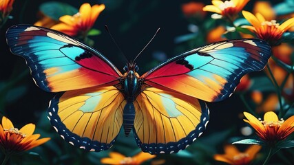 Butterfly on flower, Butterfly wallpaper, Butterflies are flying on flowers and it is a natural...