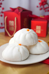 Stuffed steamed bun Chinese New Year Culture