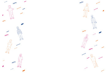 父の日に最適の背景素材