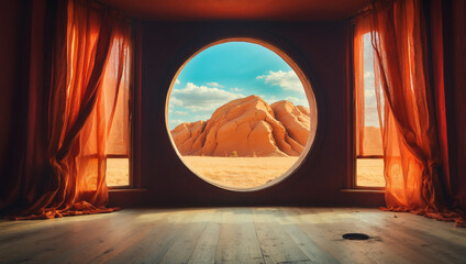 Interior empty room HD