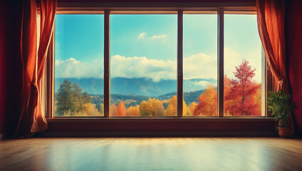 Interior empty room HD