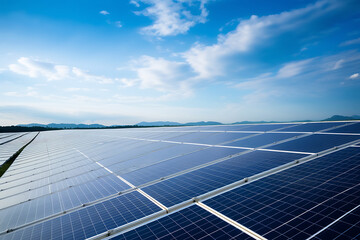 Solar panels, photovoltaic modules for renewable electric production.