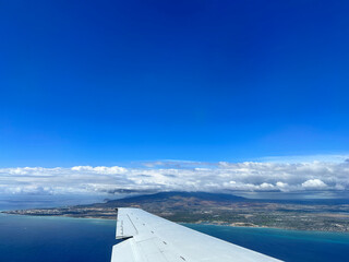 비행기에서 보는 풍경