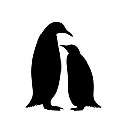 Penguin, Baby Penguin, Penguin Family, Penguin Svg, Penguin Clipart, Penguin Cut File, Penguin silhouette, Penguin Vector, Penguin Cricut, Penguin Printable