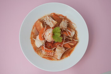 spicy seafood soup