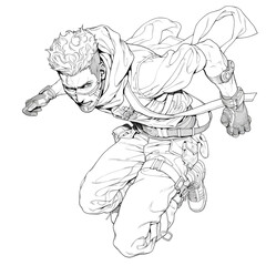 Fototapeta premium kid's coloring book