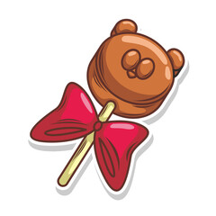 Sweet candy doodle hand draw illustration