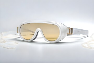 sunglasses on a white