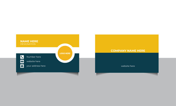 smart new creative bussiness card templete
