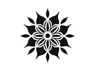 Obraz premium Beautiful minimalist flower illustration art.