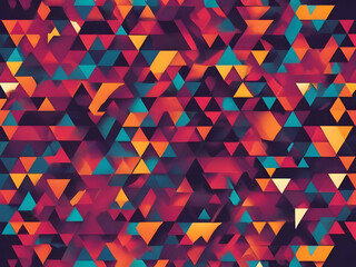 Naklejka premium colorful triangle abstract background