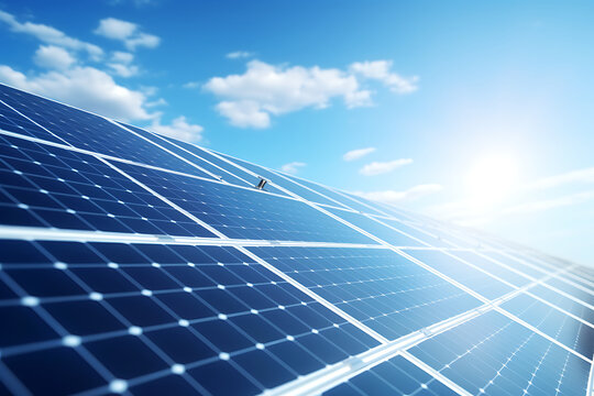 solar energy panels, photovoltaic modules for renewable electric production