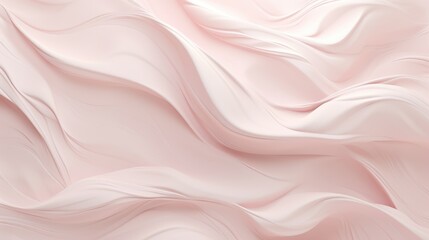 Creamy texture in soft pink hues offers a gentle and soothing aesthetic. Ai Generated