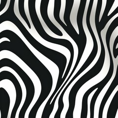 Monochrome abstract background with wavy lines creating a dynamic pattern.